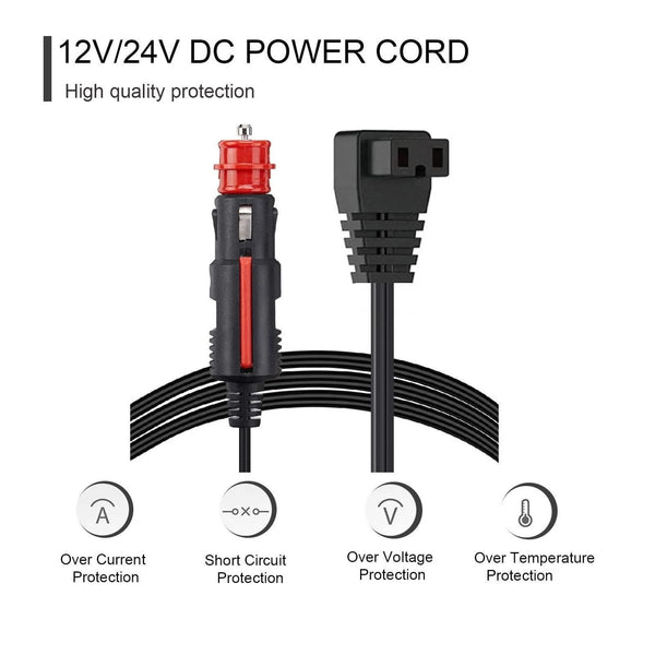 Power Cable pour Tesla Fridge DC 12V